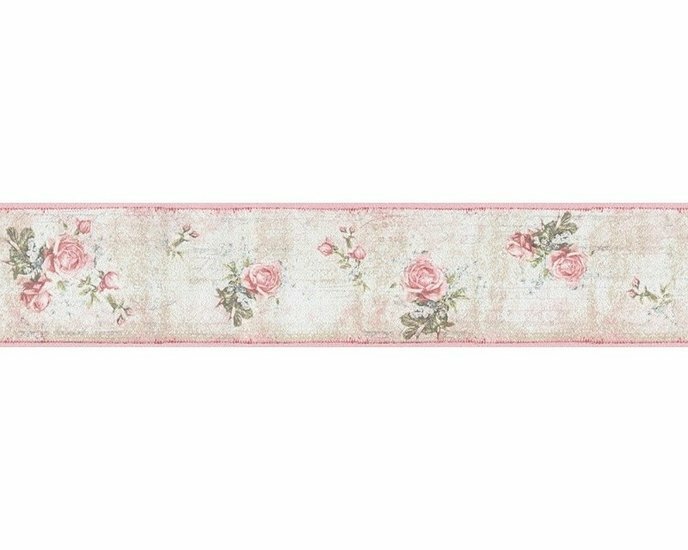 AS Creation Djooz 95665-1 behangrand - Roze / Beige Behang