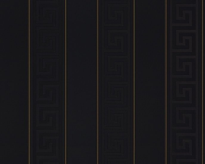 Versace 93524-4 - Zwart Behang