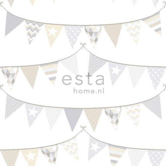 Everybody Bonjour behang 128709 Behang