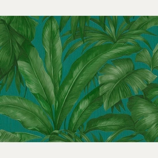 Versace 2 AS Creation Nr. 962406 - Groen / Blauw Behang