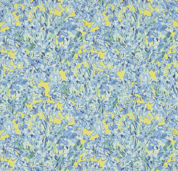 BN Van Gogh Behang 17150 - Geel - Blauw Behang