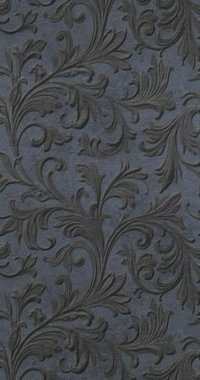BN Wallcoverings Curious 17945 blauw lederlook met patroon Behang