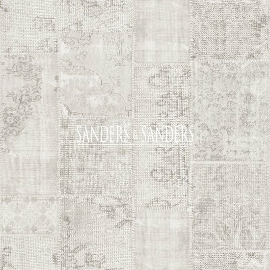 Sanders &amp; Sanders 935263 - Grijs Behang