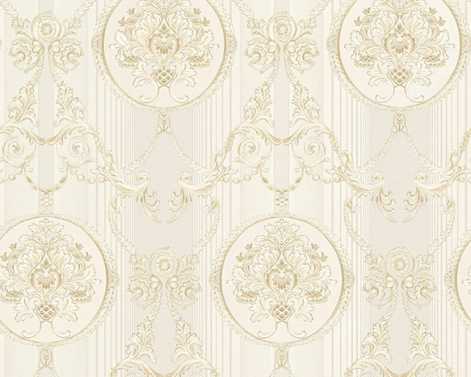 AS Creation Hermitage 10 - 330832/33083-2 - Creme / Beige Behang