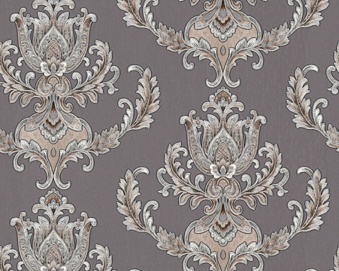 AS Creation Hermitage 10 - 335465/33546-5 - Zilver / Grijs Behang