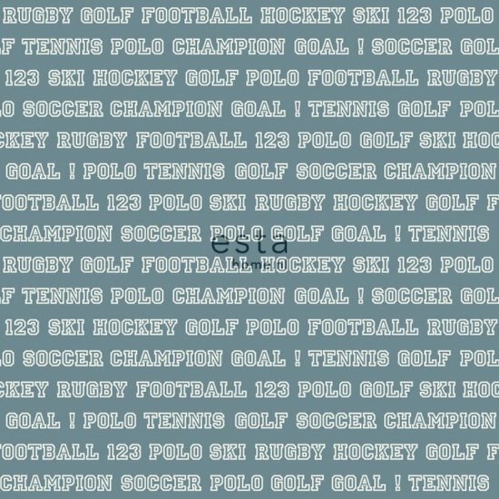 Esta College 138804 - Blauw Behang