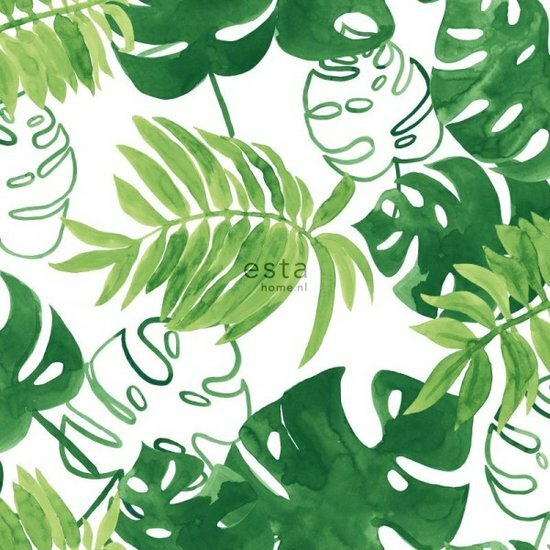 Esta Greenhouse 138887 - Groen Behang