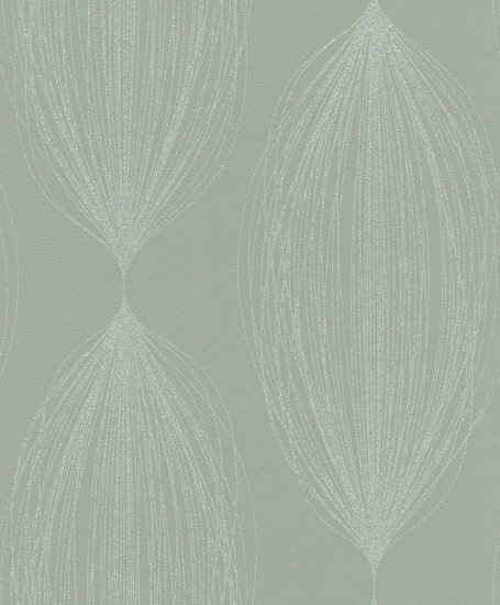 Rasch Sparkling 523423 met zilver glitter patroon Behang
