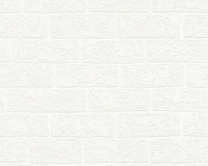 AS Creation Wood&amp;#x008b;n Stone 2 35981-1 Steenstructuur behang - wit off white Behang