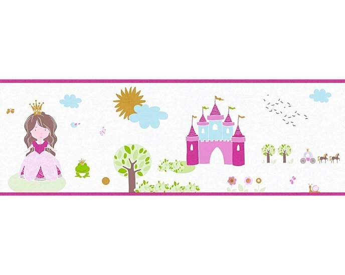 AS Creation Little Stars 35853-2 - Roze / Wit Behang