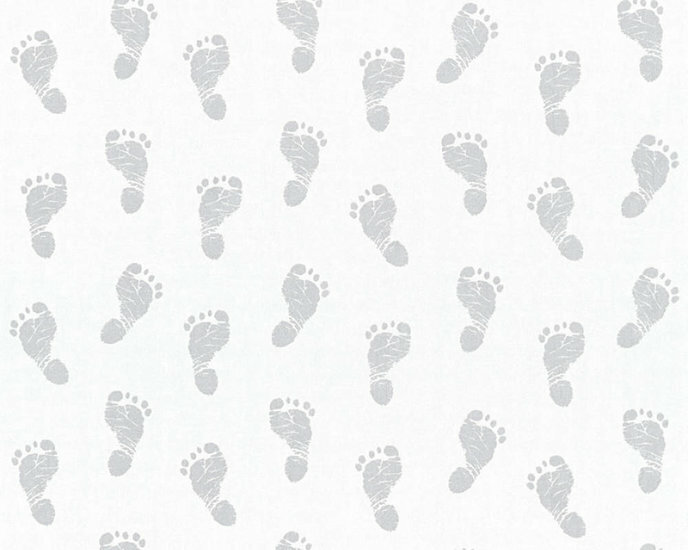AS Creation Little Stars 35863-1 - Grijs / Wit Behang