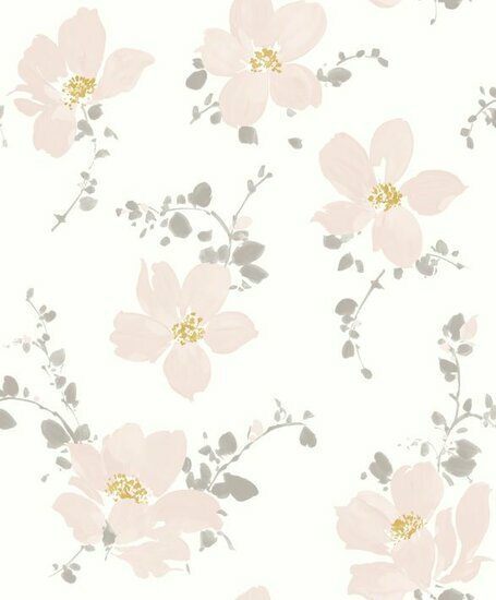 Casadeco Florescence FLRE82324127 - Roze Behang