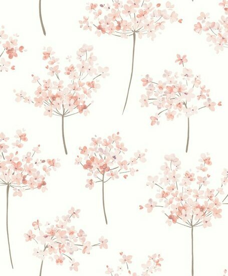 Casadeco Florescence FLRE82333135 - Oranje / Beige Behang