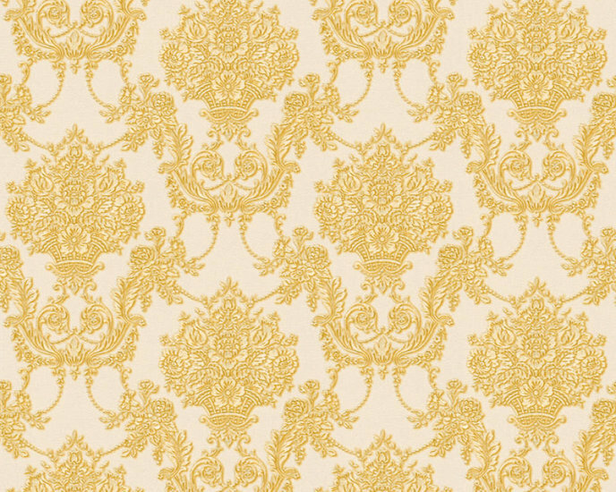 AS Creation Chateau 5 34492-4 - Goud / Geel Behang