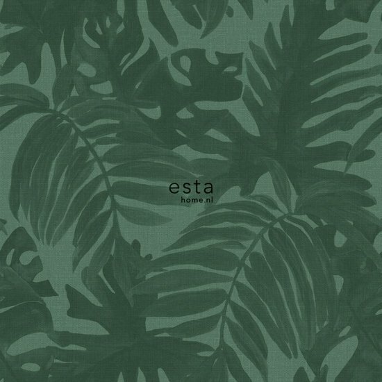 Esta Home Jungle Fever 138991 - Groen Behang