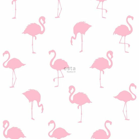Esta Home Jungle Fever 138992 - Roze Behang