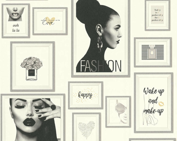 AS Creation Metropolitan Stories | 36918-2 - Grijs / Zwart Behang