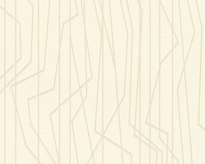 AS Creation Emotion Graphic 36878-1 nog 2 rol leverbaar - Creme Behang