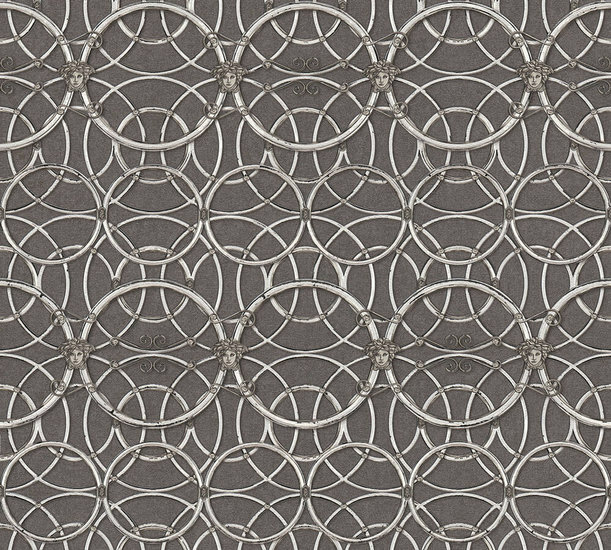 Versace Home 4 - 37049-5 - Zilver - Grijs Behang