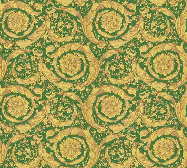 Versace Home 4 - 36692-6 - Groen Behang