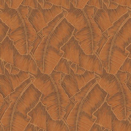 Casadeco Cuba CBBA84323328 - Oranje Behang