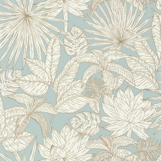 Caselio L&#039;Odyssee OYS101436109 - Blauw Behang