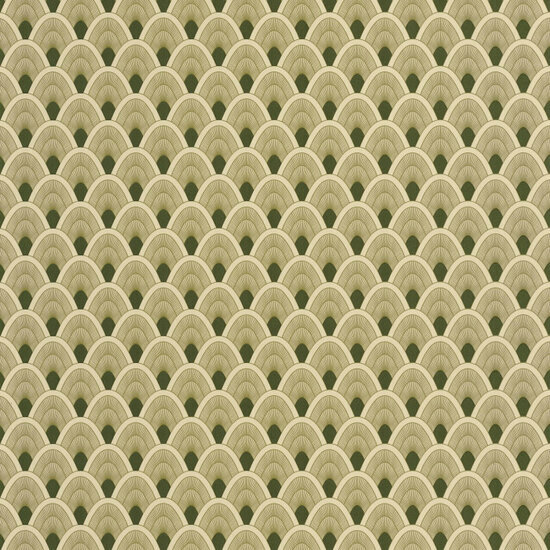 Caselio L&#039;Odyssee OYS101457212 - Groen Behang