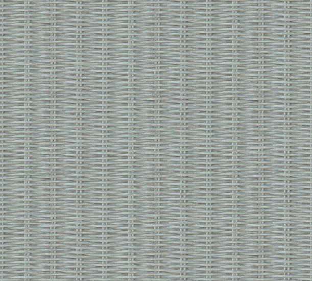 AS Creation New Walls 37393-3 | 373933 Rattan Look Riviera Maison - Blauw / Grijs Behang