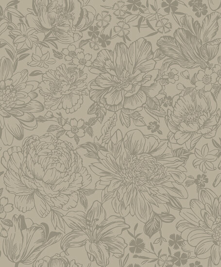 Dutch First Class Bakau Taupe 65701 Behang