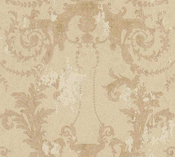 AS Creation History of Art 37648-3 - 376483 - Beige / Goud Behang
