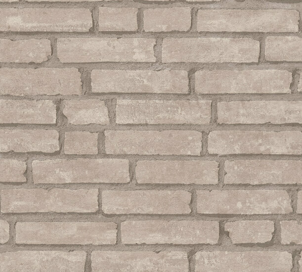 AS Creation Elements 37747-3 - 377473 Grijs / Beige Behang