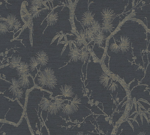AS Creation Metropolitan Stories II Mio / Tokio 37867-2 - 378672 - Grijs / goud Behang
