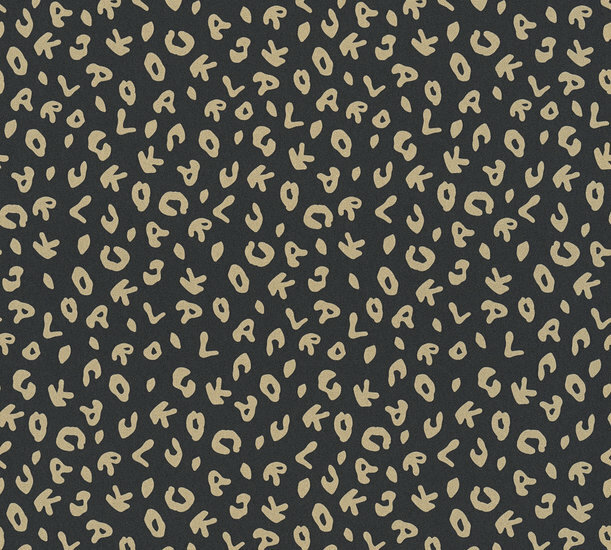 AS Creation Karl Lagerfeld Leopard 37856-4 - 378564 - Goud / Zwart Behang