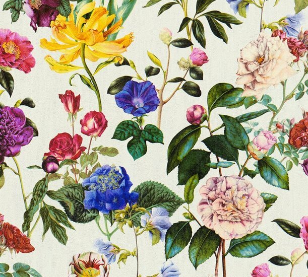 AS Creation Trendwall | 37336-1 - 373361 - Multicolour / Groen Behang