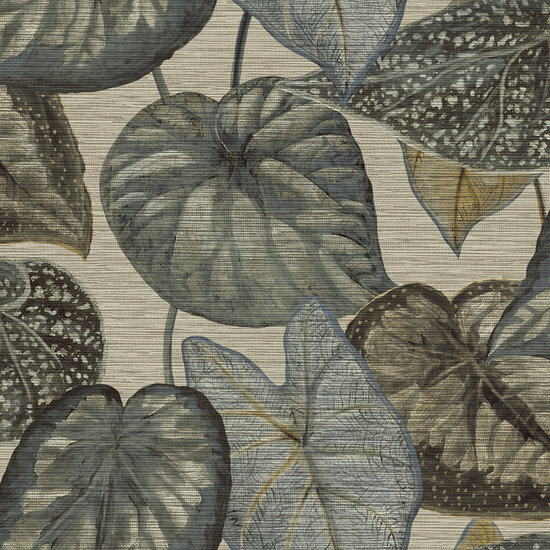HookedOnWalls TAHITI TROPICAL LEAVES TA25051 Behang