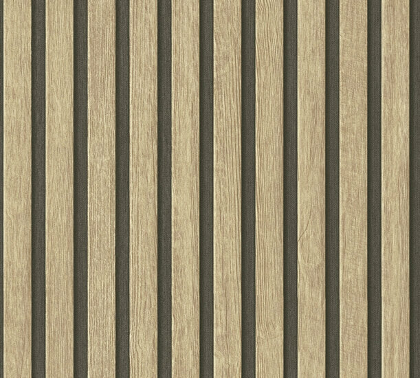A.S Creation 39109-1 - Beige / Bruin Behang