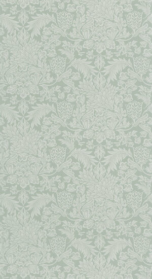 Casadeco Five O&#039;Clock FOCL85817381 - Groen Behang