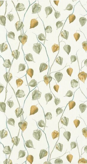 Casadeco Ginkgo GINK86217107 - Groen / Wit Behang