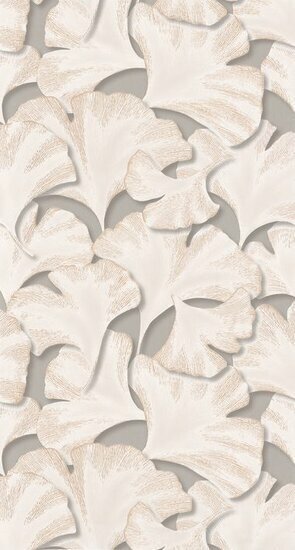 Casadeco Ginkgo GINK86241429 - Beige Behang