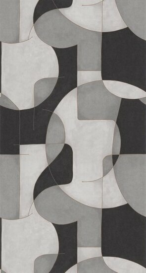 Casadeco Gallery GLRY86099109 - Grijs Behang