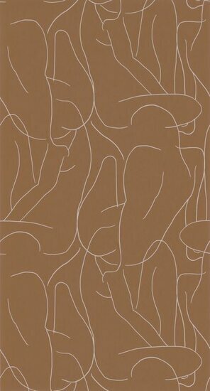 Casadeco Gallery GLRY86108307 - Rood Behang