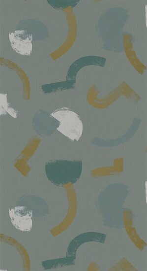 Casadeco Gallery GLRY86137423 - Groen Behang