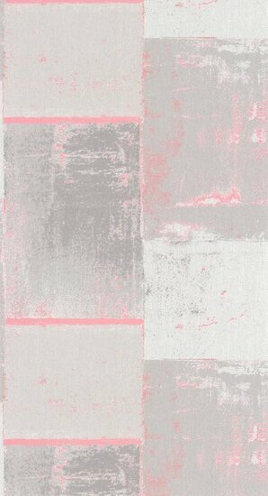 Casadeco Gallery GLRY86174318 - Roze / Grijs Behang