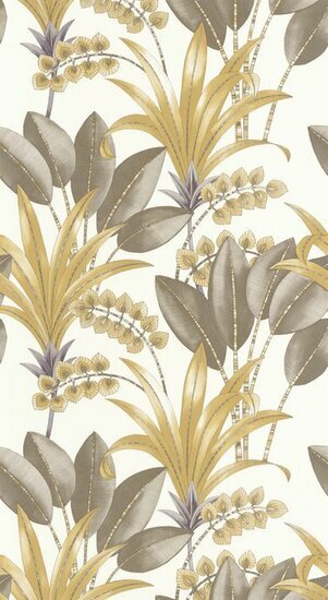 Casadeco Nicaragua NICA86417070 - Beige / Wit Behang