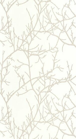 Casadeco Voyage Onirique ONIR87260217 - Beige / Wit Behang