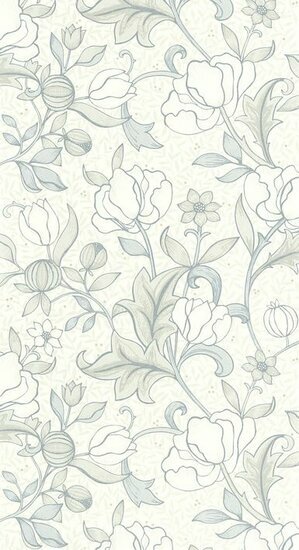 Casadeco Arts &amp; Crafts ARCR86340218 - Wit Behang