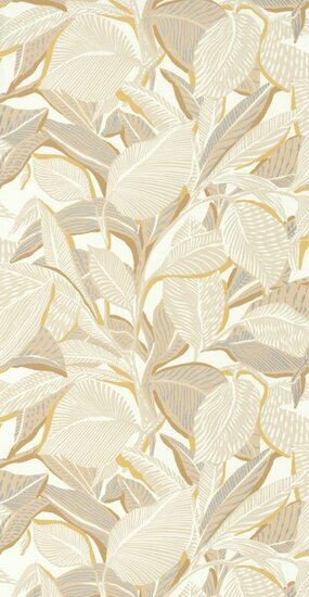 Casadeco Mediterranee MEDI87411149 - Beige / Wit Behang