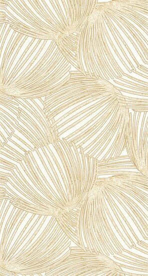 Casadeco Mediterranee MEDI87421057 - Beige / Wit Behang