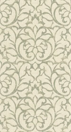 Casadeco Vienne VIEN87347118 - Groen / Beige Behang