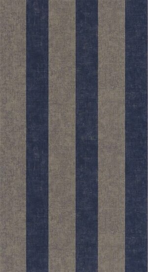 Casadeco Vienne VIEN87366505 - Blauw Behang